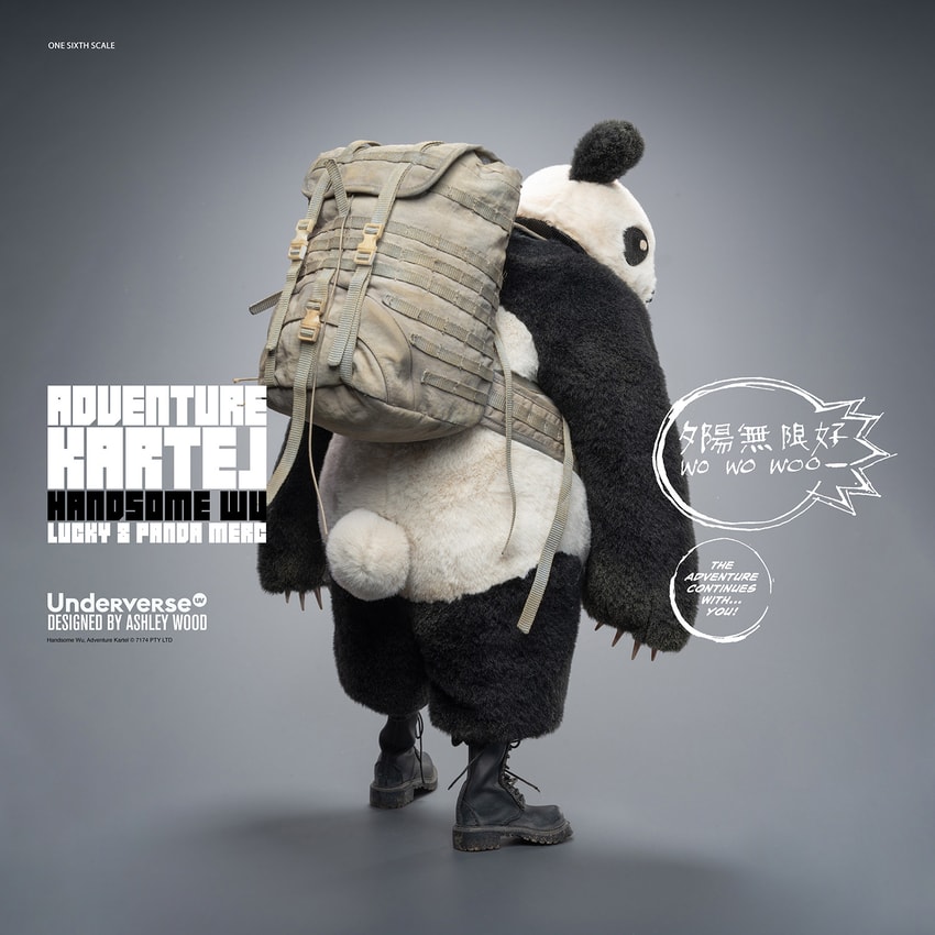 Dirty Boi Panda Handsome Wu Sixth Scale Figure by Underverse