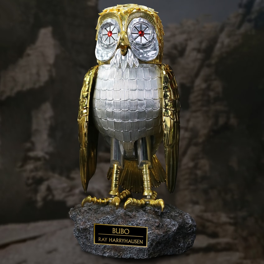 Ray Harryhausen Bubo (Gold Patina Edition) Deluxe Life-Size Replica - Prototype Shown View 1