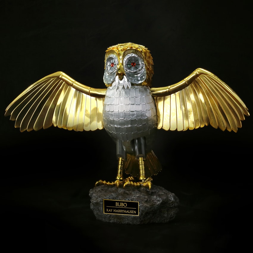 Ray Harryhausen Bubo (Gold Patina Edition) Deluxe Life-Size Replica - Prototype Shown View 5