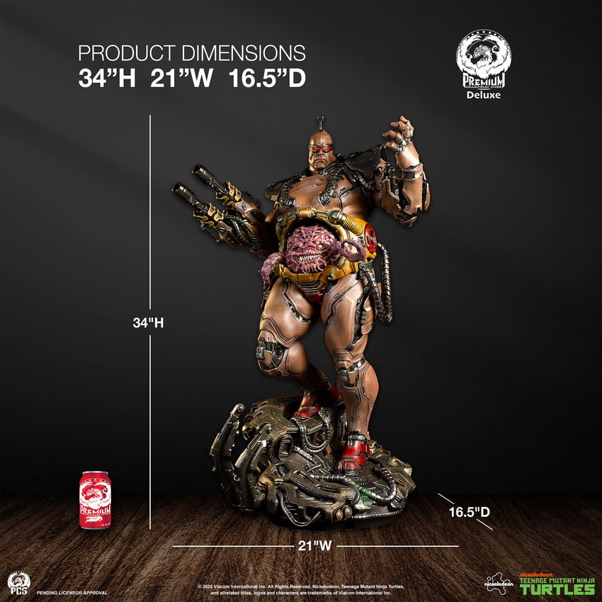 Teenage Mutant Ninja Turtles Krang (Deluxe Edition) 1:3 Scale Statue - Prototype Shown View 2