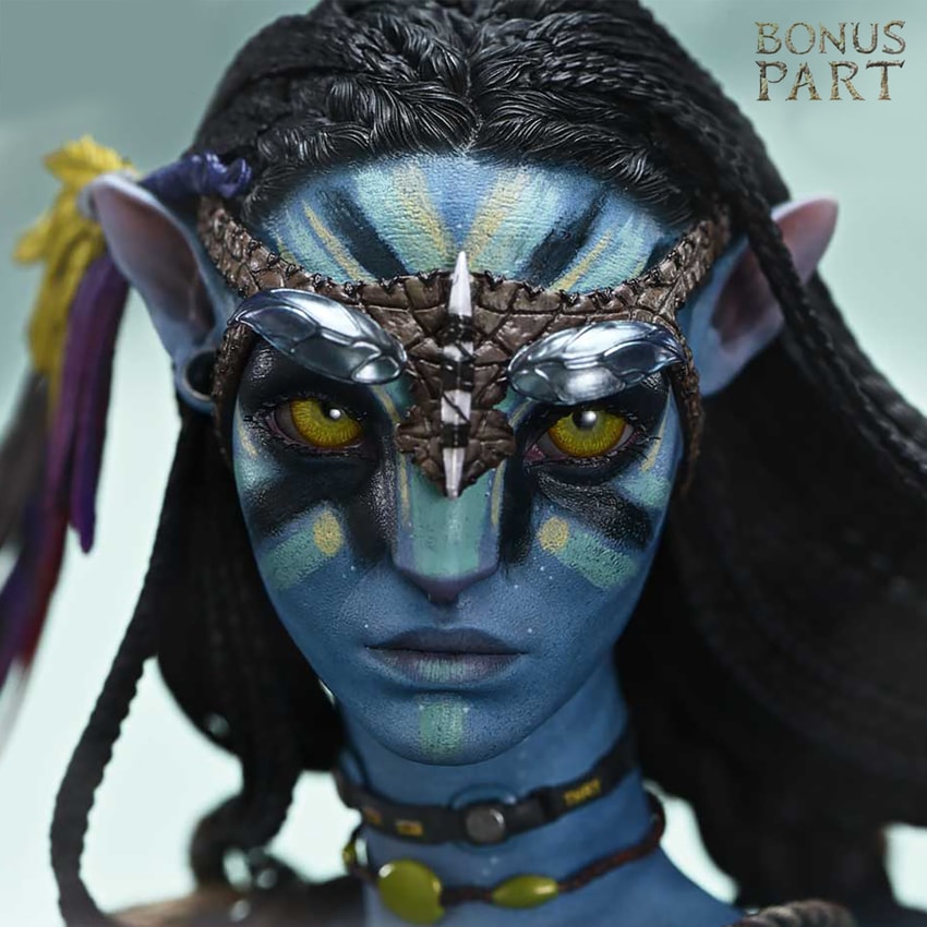 AVATAR Neytiri & Thanator (Deluxe Bonus Version) Quarter Scale Statue - Prototype Shown View 5