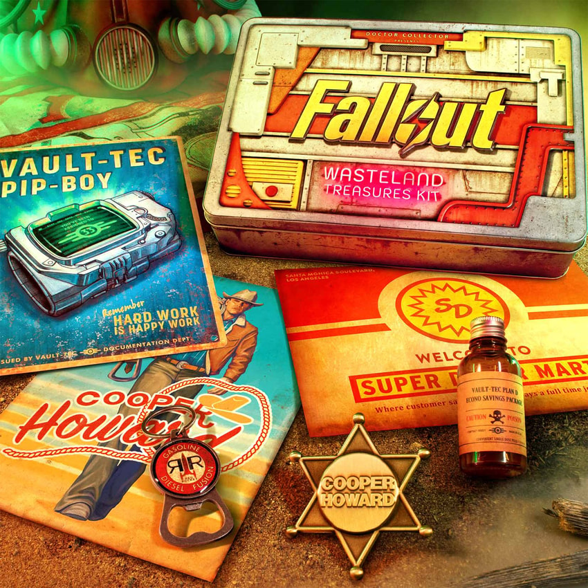 Fallout - Wasteland Treasures Kit by Doctor Collector | Sideshow