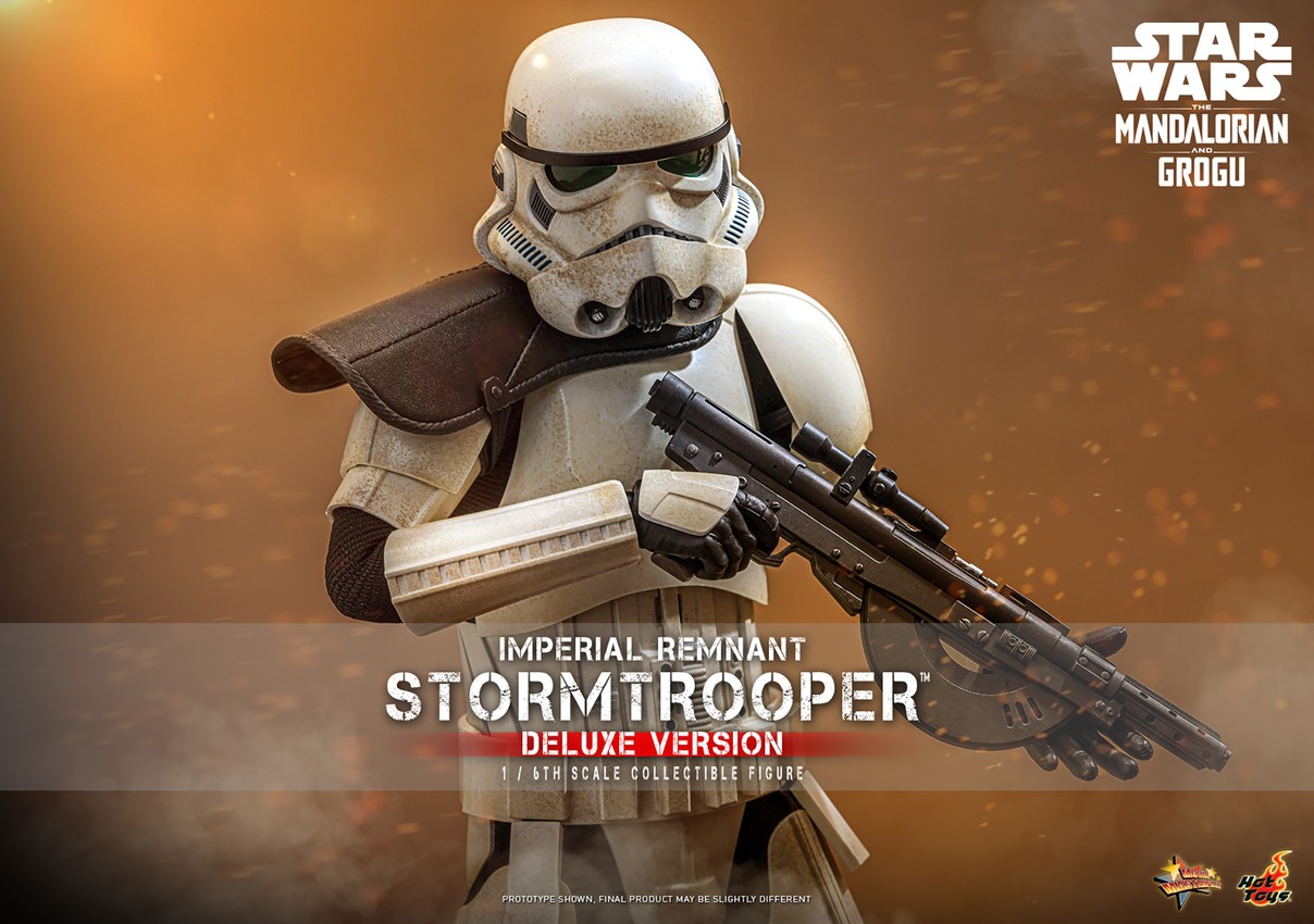Star Wars Imperial Remnant Stormtrooper (Deluxe Version) Sixth Scale Figure - Prototype Shown View 1