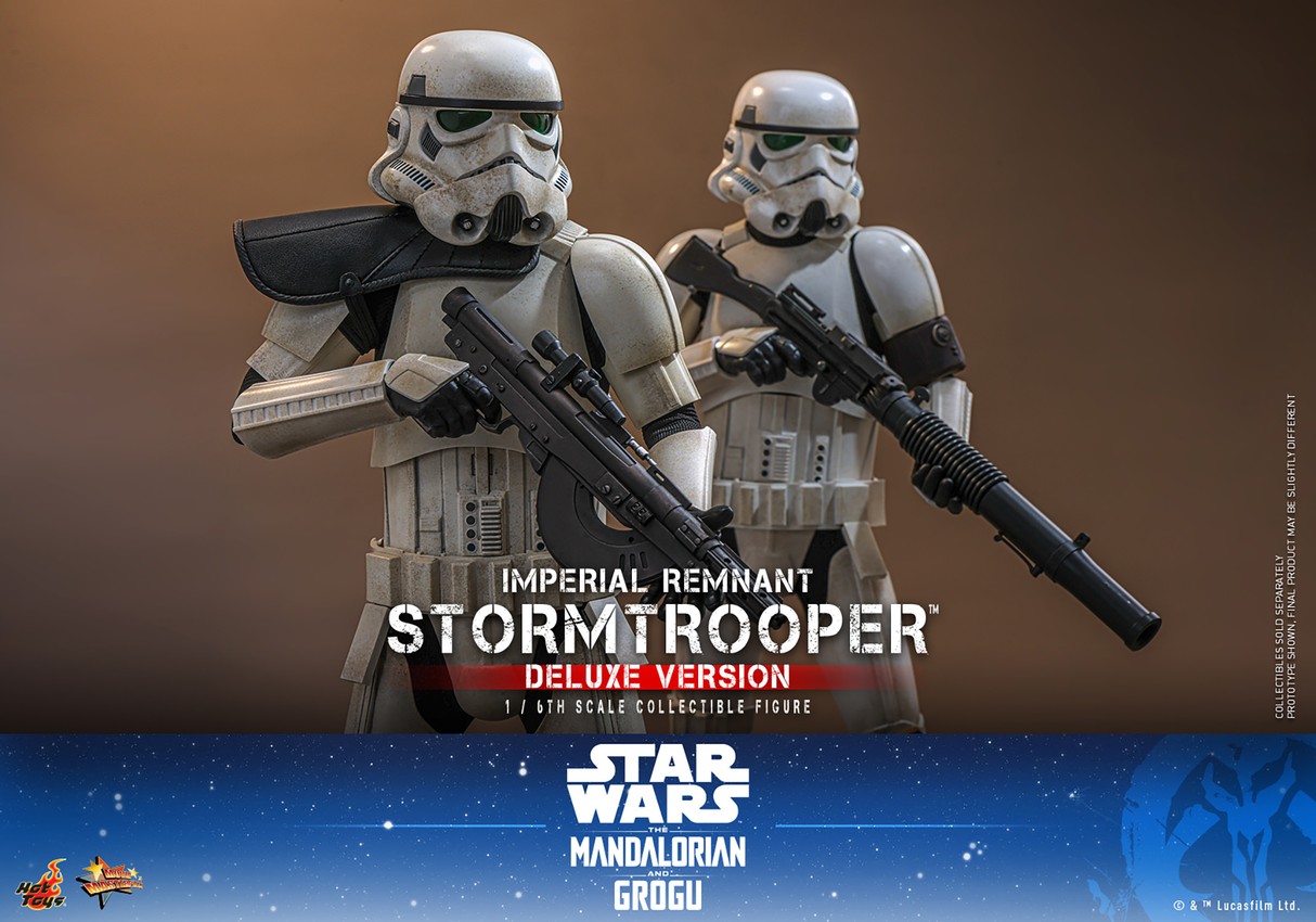 Star Wars Imperial Remnant Stormtrooper (Deluxe Version) Sixth Scale Figure - Prototype Shown View 6