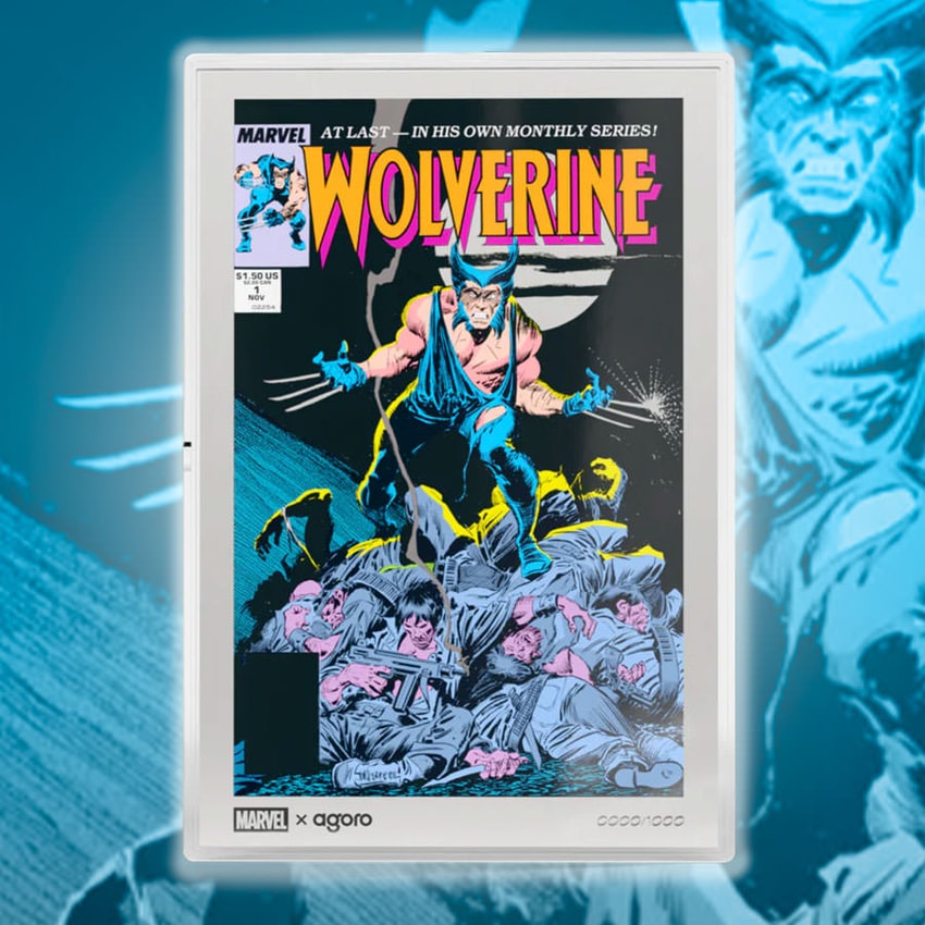 Marvel Wolverine #1 Foil Silver Collectible by Agoro | Sideshow