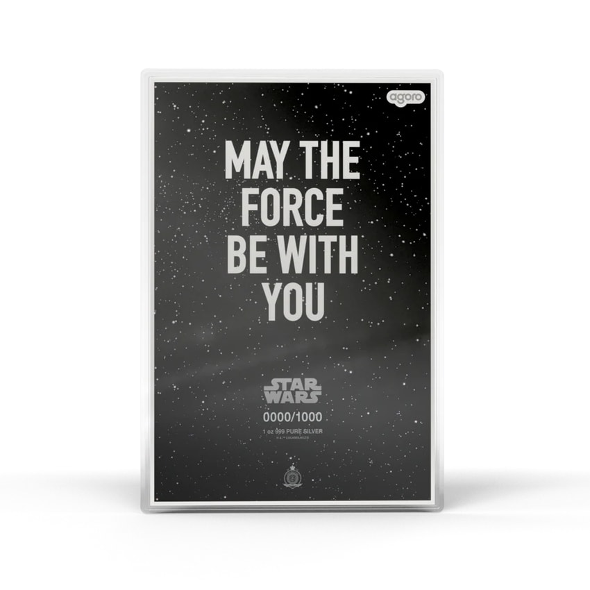 Star Wars Return of the Jedi™ Special Edition Poster Silver Collectible - Prototype Shown View 5