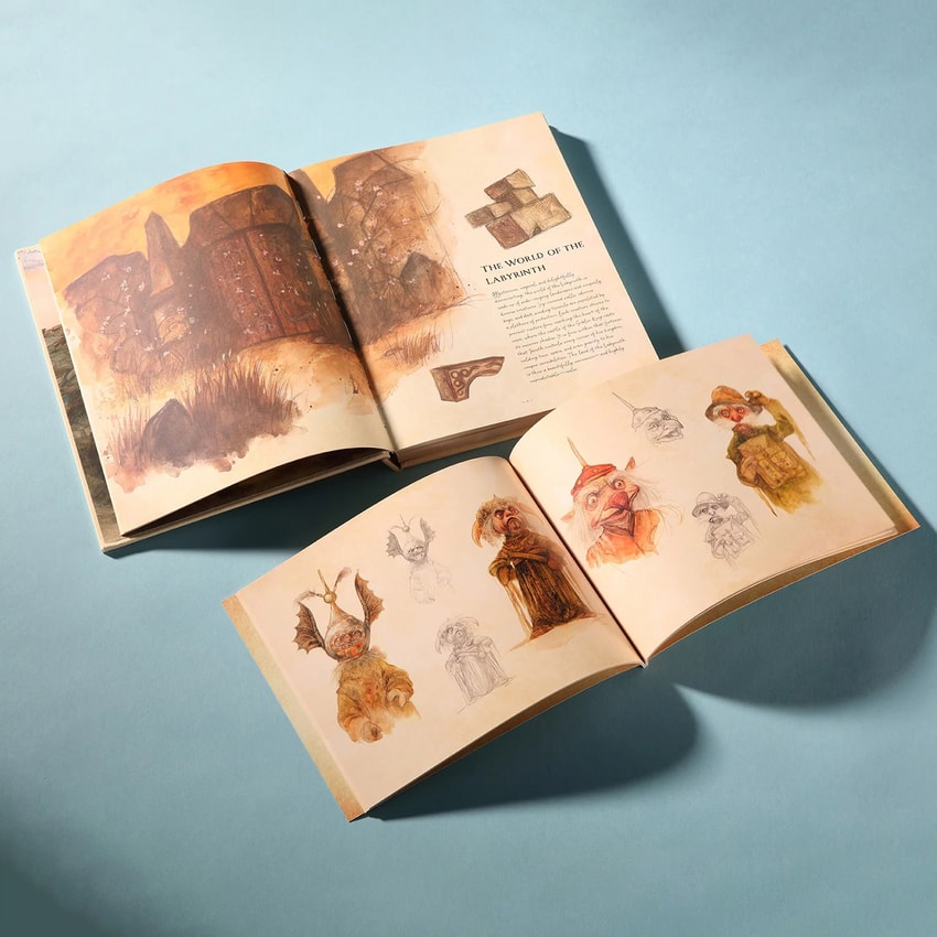 Labyrinth Jim Henson's Labyrinth Bestiary Book - Prototype Shown View 3