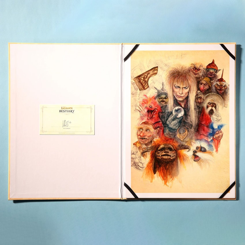 Labyrinth Jim Henson's Labyrinth Bestiary Book - Prototype Shown View 5