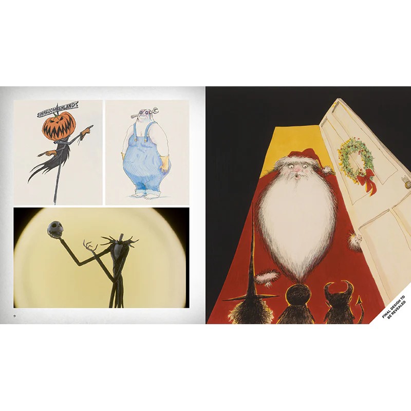 Disney The Nightmare Before Christmas: The Ultimate Visual History (Collector's Edition) Book - Prototype Shown View 5
