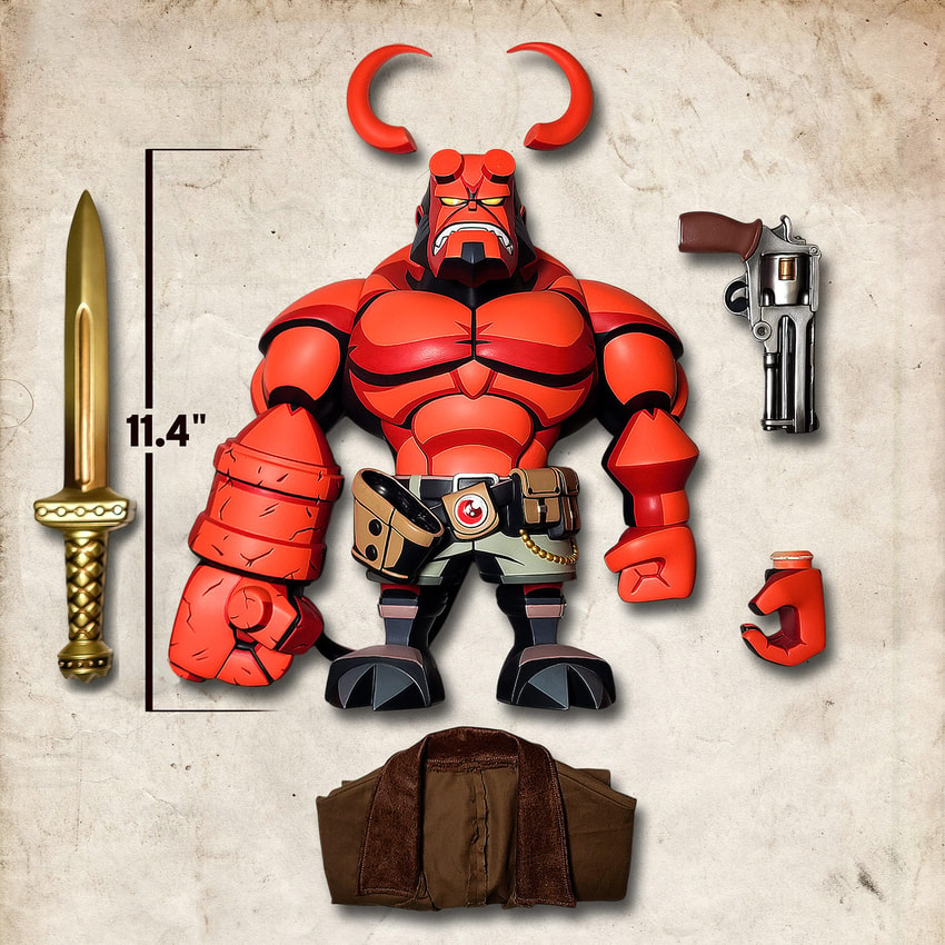 Hellboy Bulkyz Collection Vinyl Collectible by BigBoysToys