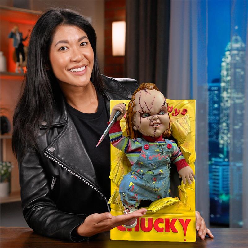 Child's Play Chucky Half-Scale Wall Sculpture Wall Decor - Prototype Shown View 1