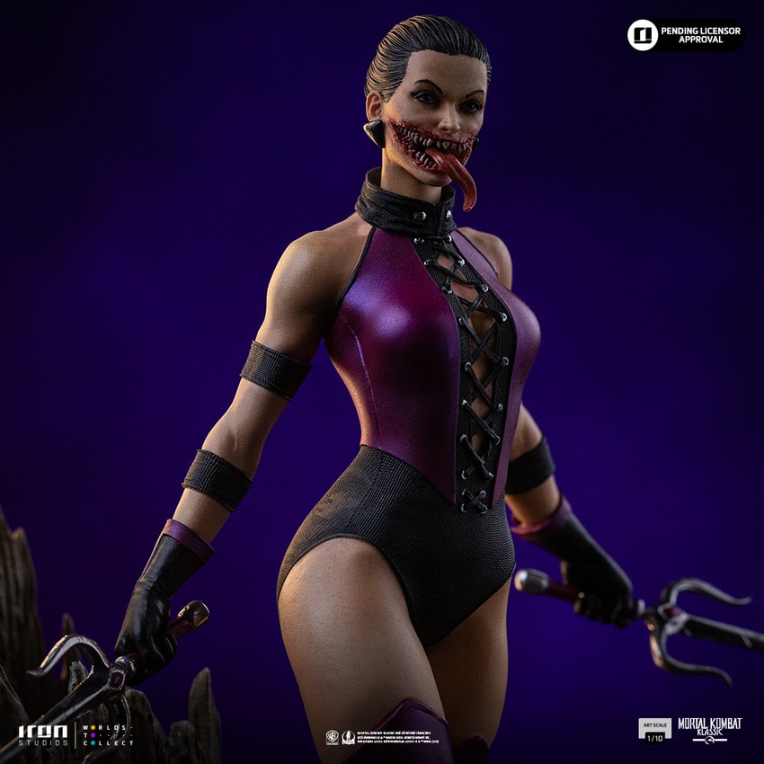 Mortal Kombat Mileena 1:10 Scale Statue - Prototype Shown View 3