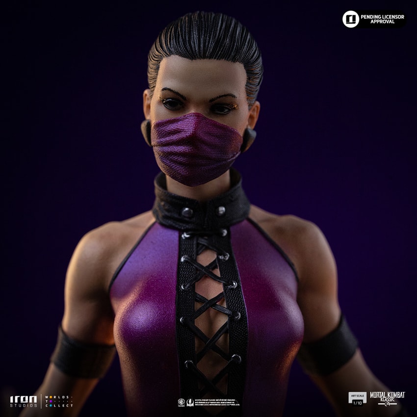 Mortal Kombat Mileena 1:10 Scale Statue - Prototype Shown View 4