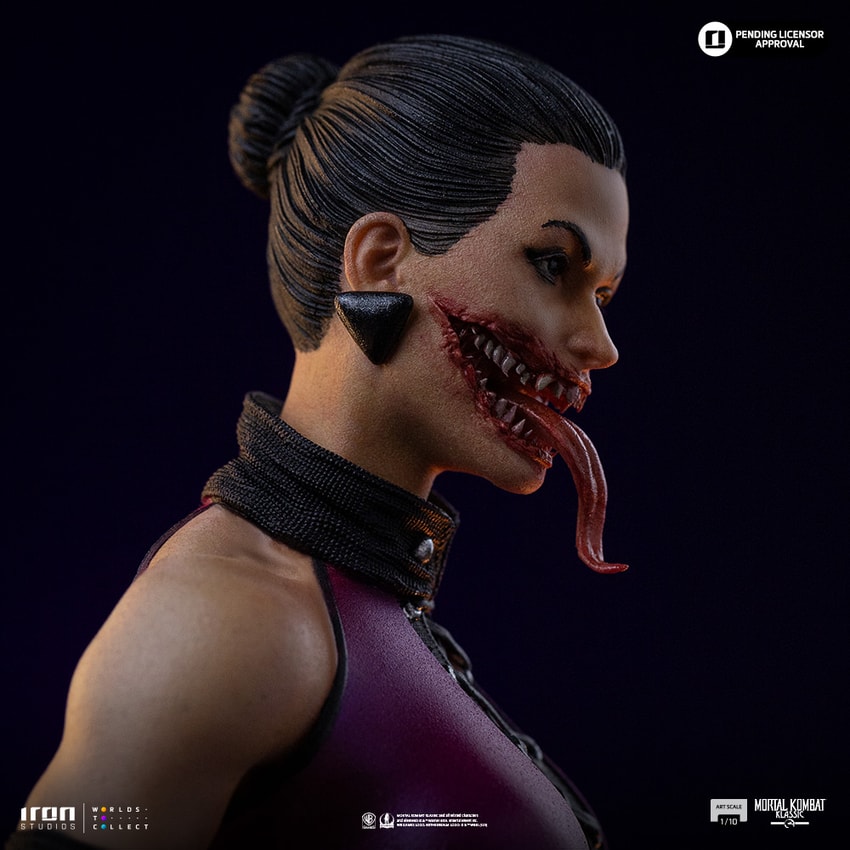 Mortal Kombat Mileena 1:10 Scale Statue - Prototype Shown View 5