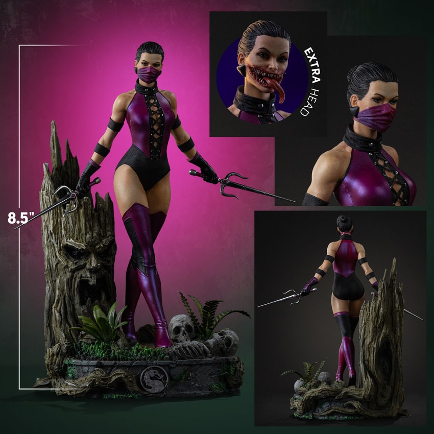 Mortal Kombat Mileena 1:10 Scale Statue - Prototype Shown View 2