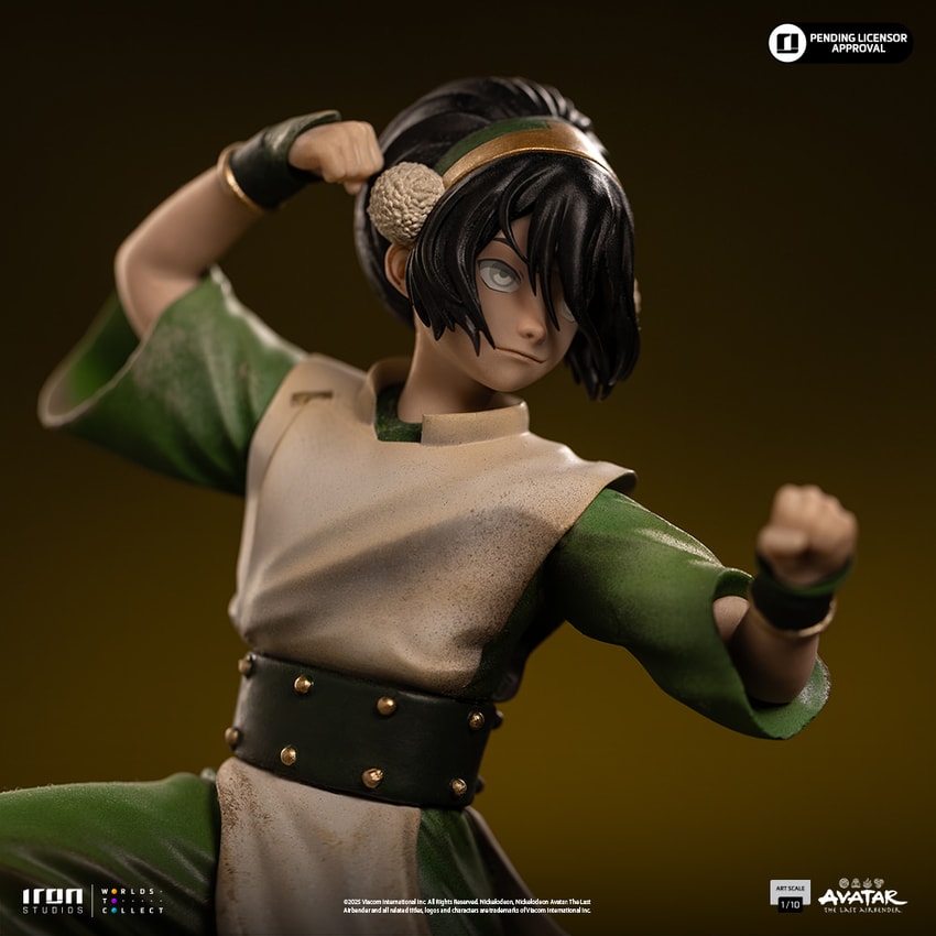 Avatar: The Last Airbender Toph Beifong 1:10 Scale Statue - Prototype Shown View 4