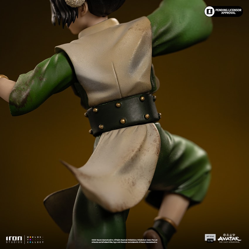 Avatar: The Last Airbender Toph Beifong 1:10 Scale Statue - Prototype Shown View 6