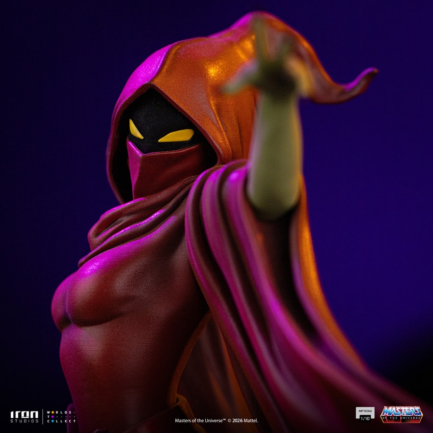 Masters of the Universe Shadow Weaver 1:10 Scale Statue - Prototype Shown View 5