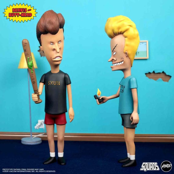 Beavis and Butt-Head Beavis and Butt-Head Action Figure - Prototype Shown View 4