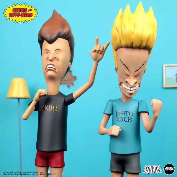 Beavis and Butt-Head Beavis and Butt-Head Action Figure - Prototype Shown View 5