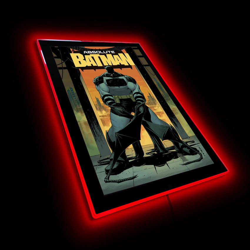Absolute Batman LED Poster (Large) Wall Light by Brandlite