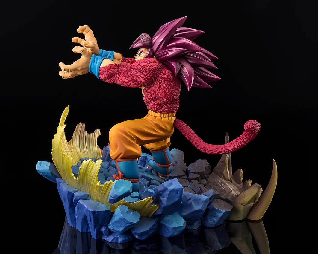 Dragon Ball [EXTRA BATTLE] Super Saiyan 4 Son Goku -Daima- Collectible Figure - Prototype Shown View 6