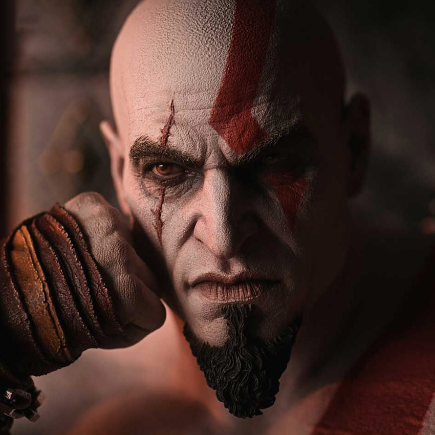 God of War Young Kratos 1:3 Scale Statue - Prototype Shown View 5