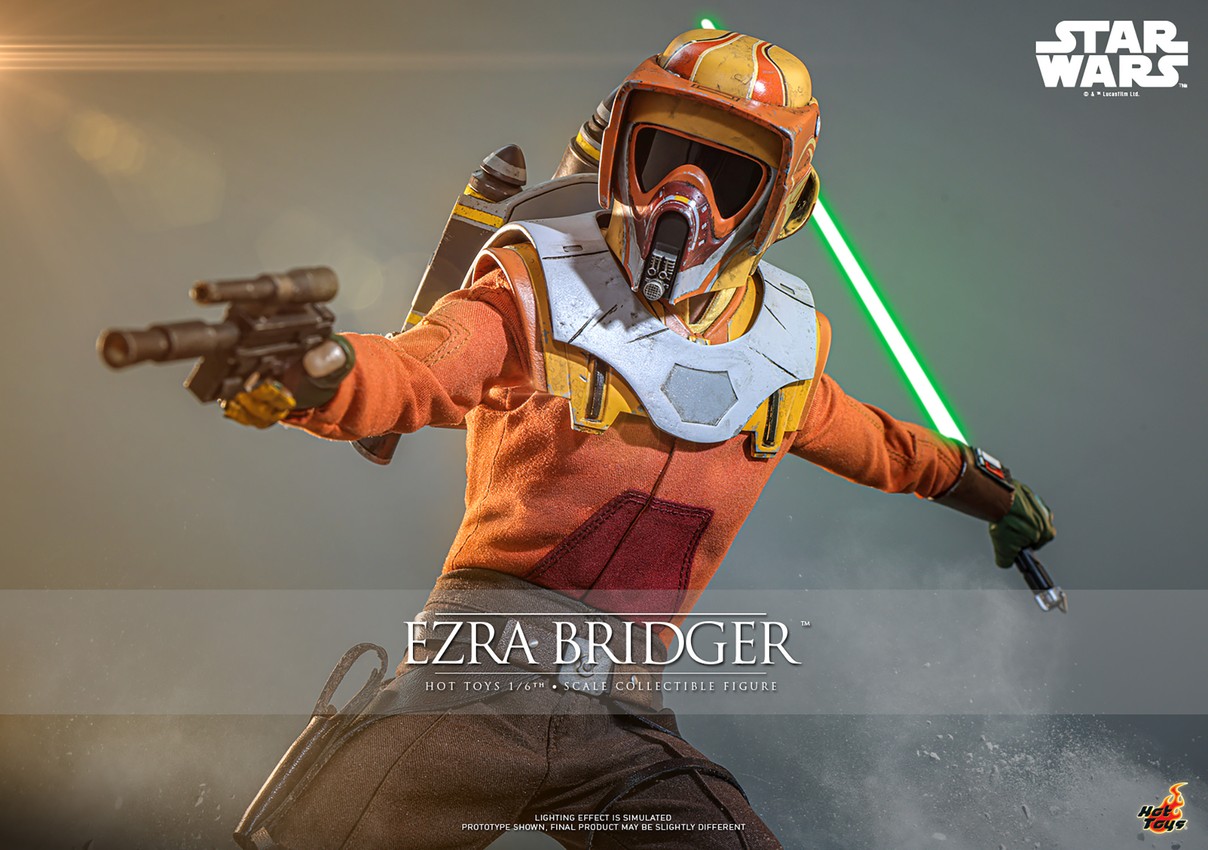 Star Wars Ezra Bridger™ Sixth Scale Figure - Prototype Shown View 1