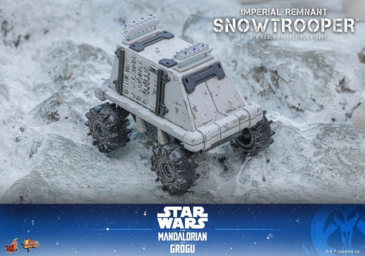 Star Wars Imperial Remnant Snowtrooper Sixth Scale Figure - Prototype Shown View 6