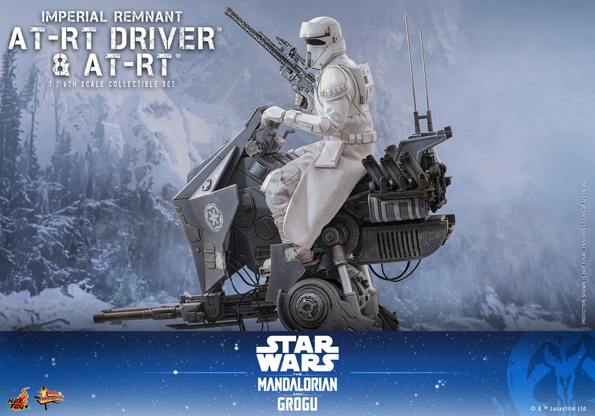 Star Wars Imperial Remnant AT-RT Driver™ and AT-RT™ Sixth Scale Figure Set - Prototype Shown View 6