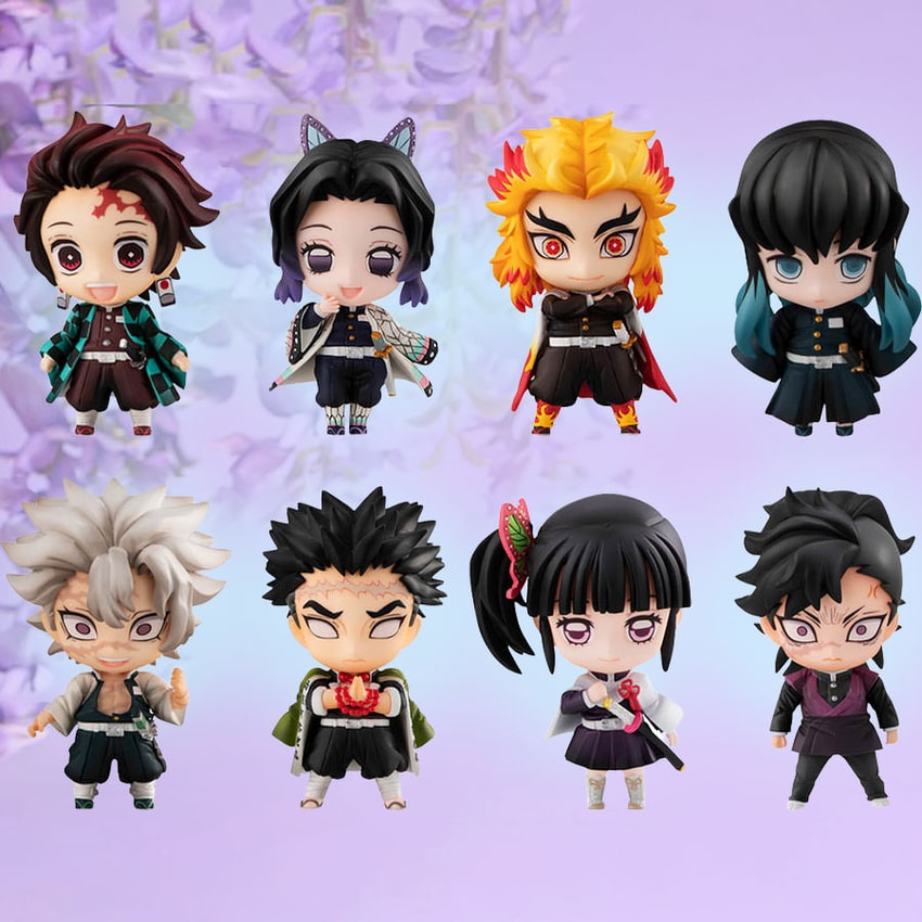 Demon Slayer Tanjiro and Friends Vol. 2 Blind Box Set - Prototype Shown View 1