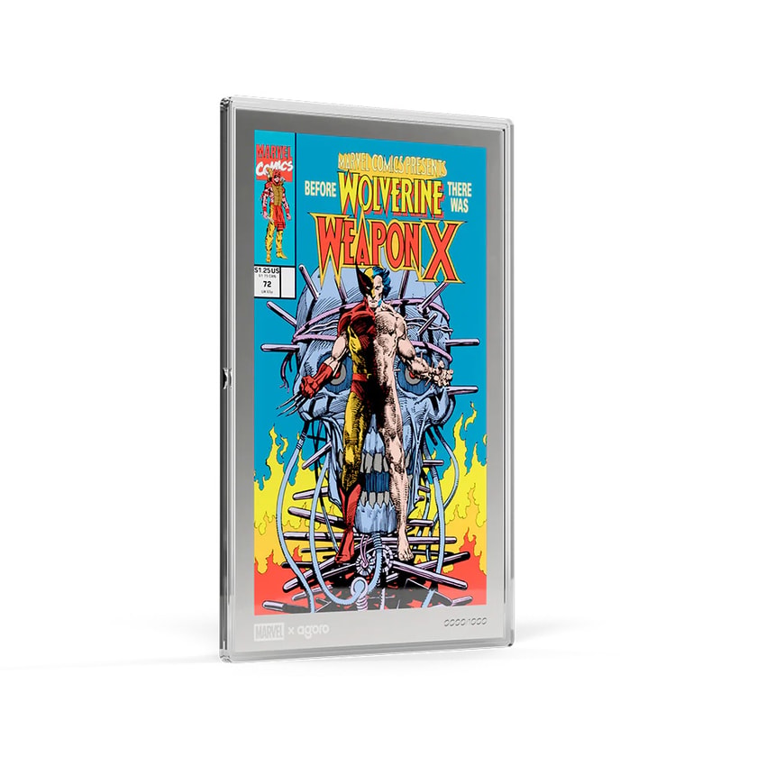 Marvel Marvel Wolverine #72 Foil Silver Collectible - Prototype Shown View 3