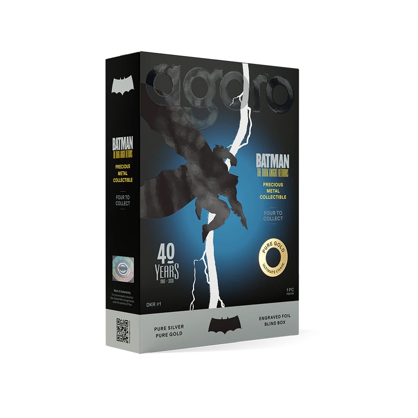DC Comics BATMAN: THE DARK KNIGHT RETURNS™ Blind Box Silver Collectible - Prototype Shown View 6