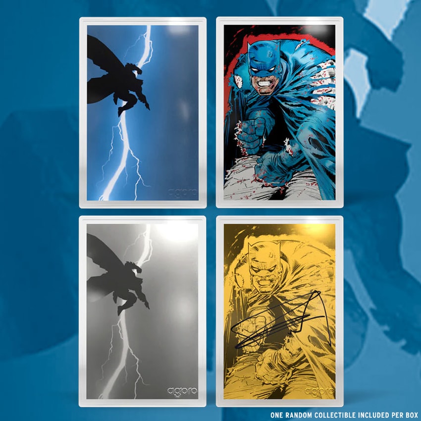 DC Comics BATMAN: THE DARK KNIGHT RETURNS™ Blind Box Silver Collectible - Prototype Shown View 1