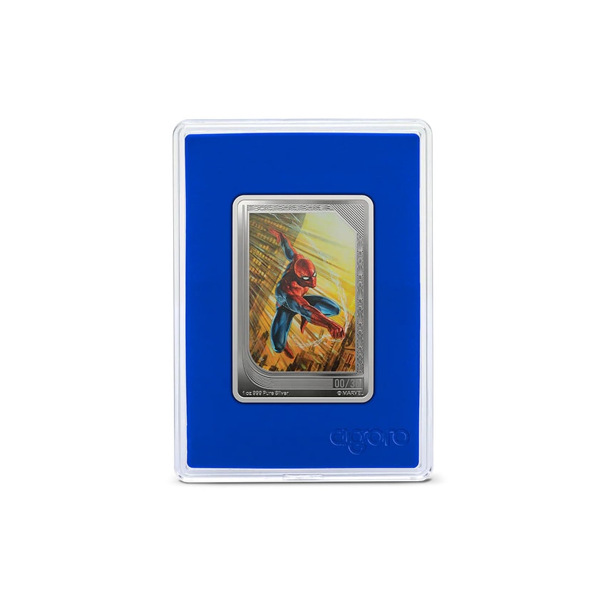 Marvel Trading Coins – The Art of Marvel Comics Silver Collectible - Prototype Shown View 3