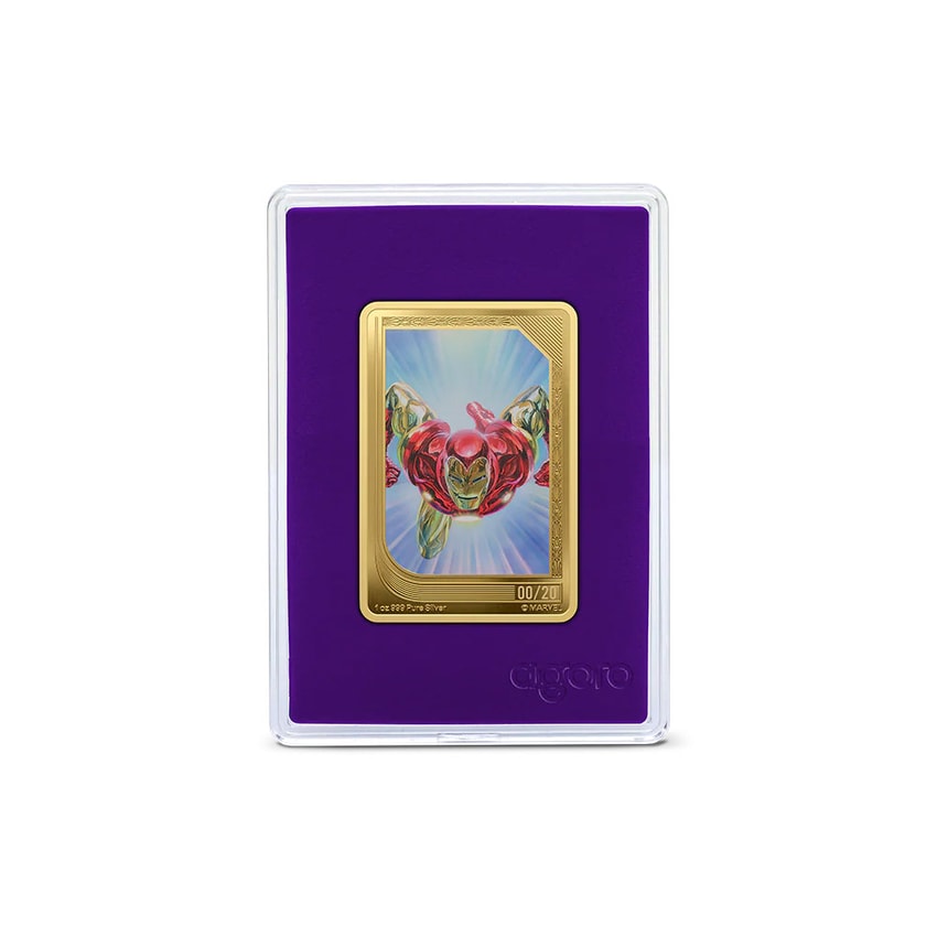 Marvel Trading Coins – The Art of Marvel Comics Silver Collectible - Prototype Shown View 5