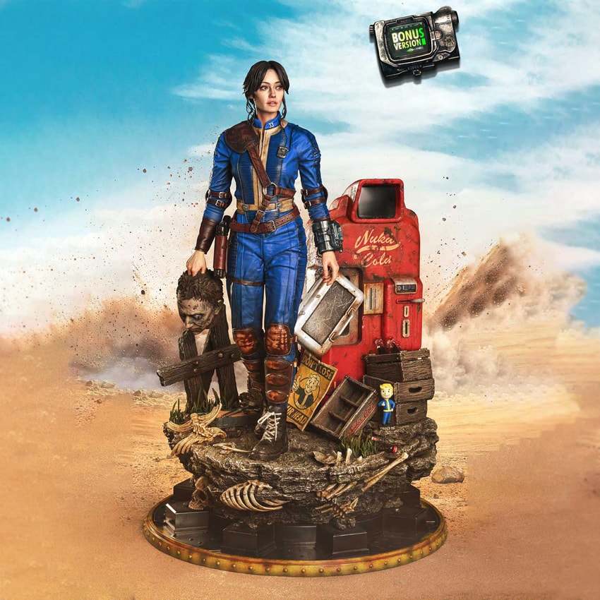 Fallout Lucy MacLean (Bonus Version) Quarter Scale Statue - Prototype Shown View 4