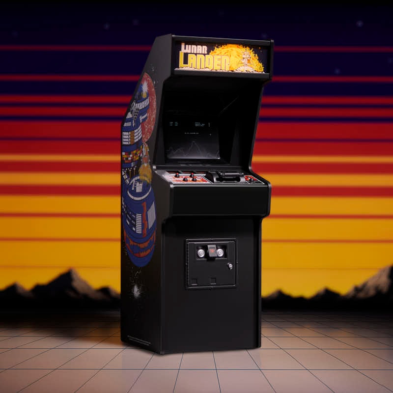 Atari Lunar Lander Quarter Arcade Scaled Replica - Prototype Shown View 1