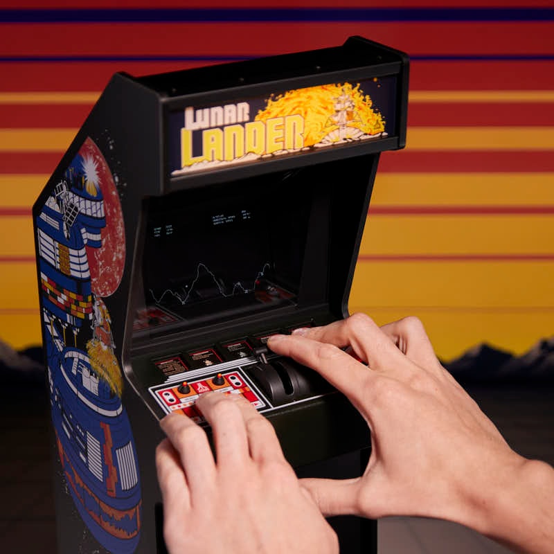 Atari Lunar Lander Quarter Arcade Scaled Replica - Prototype Shown View 6