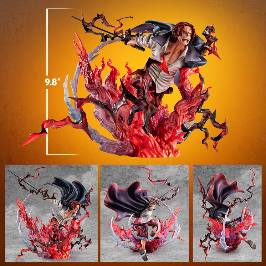 SHANKS DIVINE DEPARTURE フィギュア フィギュアーツZERO ［超激戦］シャンクス-神避- | 商品一覧 | 魂ウェブ