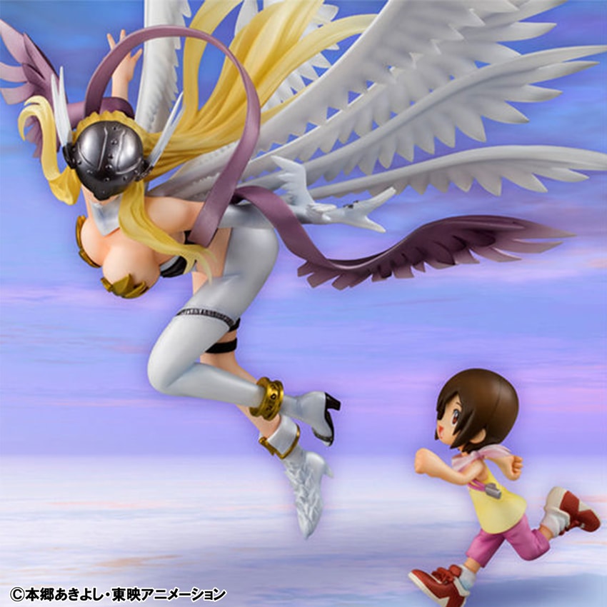 Angewomon & Kari Kamiya Collectible Figure by MegaHouse | Sideshow