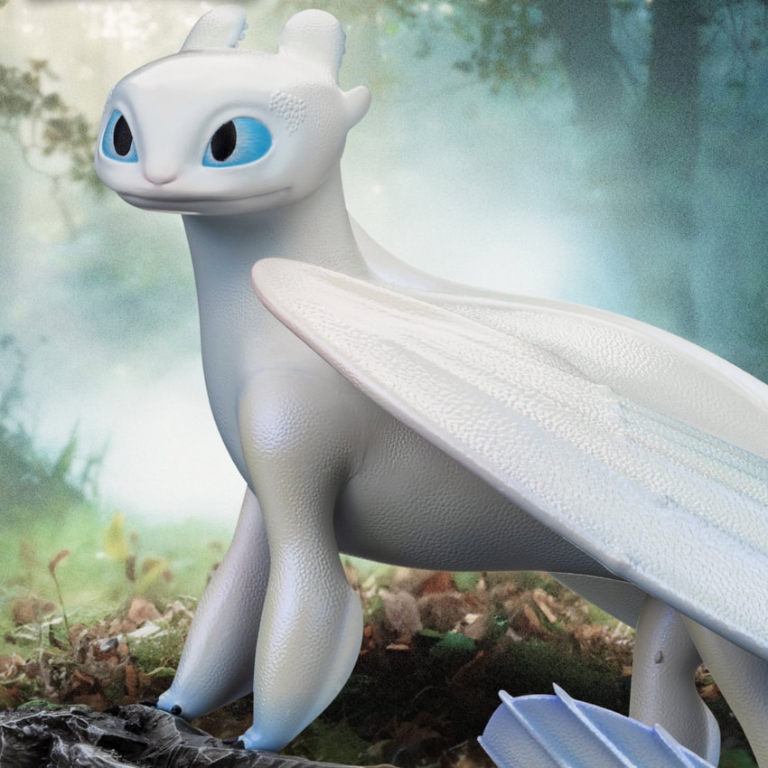 How to Train Your Dragon Light Fury Statues - Prototype Shown View 5