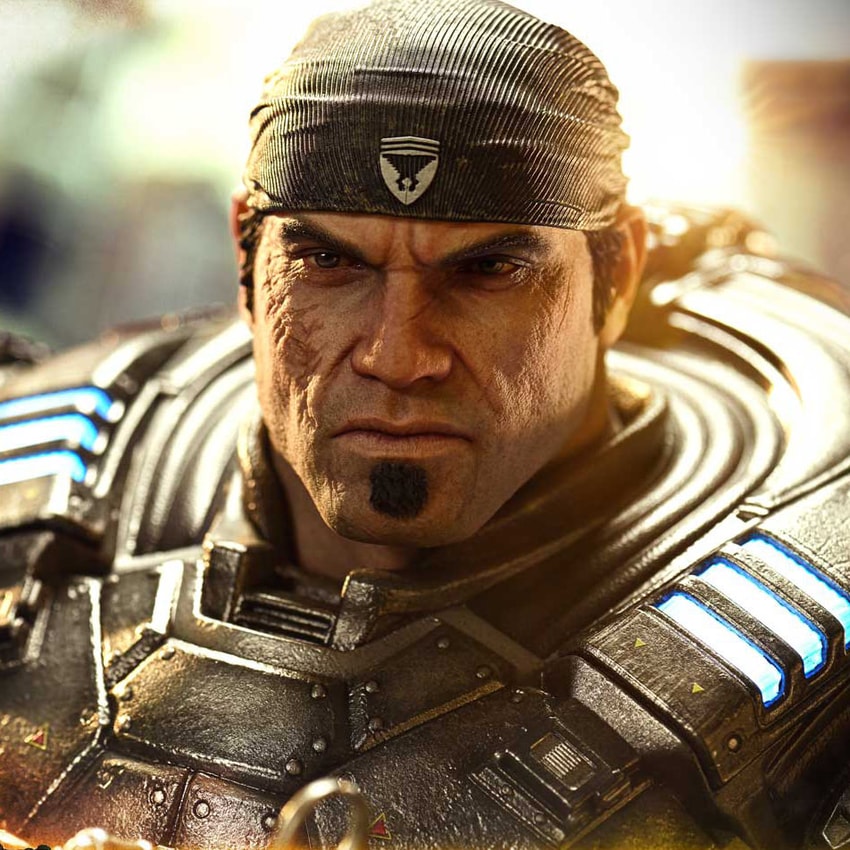 Gears of War Marcus Fenix 1:3 Scale Statue - Prototype Shown View 5