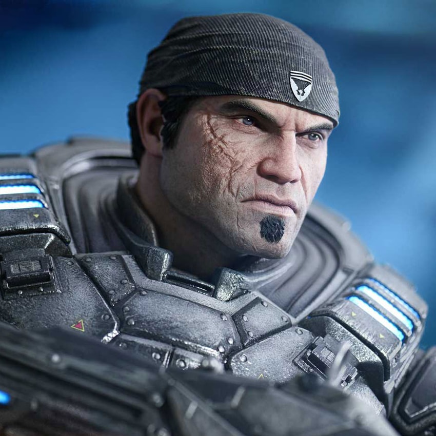 Gears of War Marcus Fenix (Ultimate Version) 1:3 Scale Statue - Prototype Shown View 4