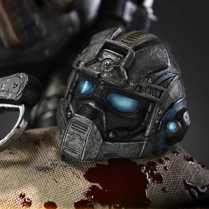 Gears of War Marcus Fenix (Ultimate Bonus Version) 1:3 Scale Statue - Prototype Shown View 4