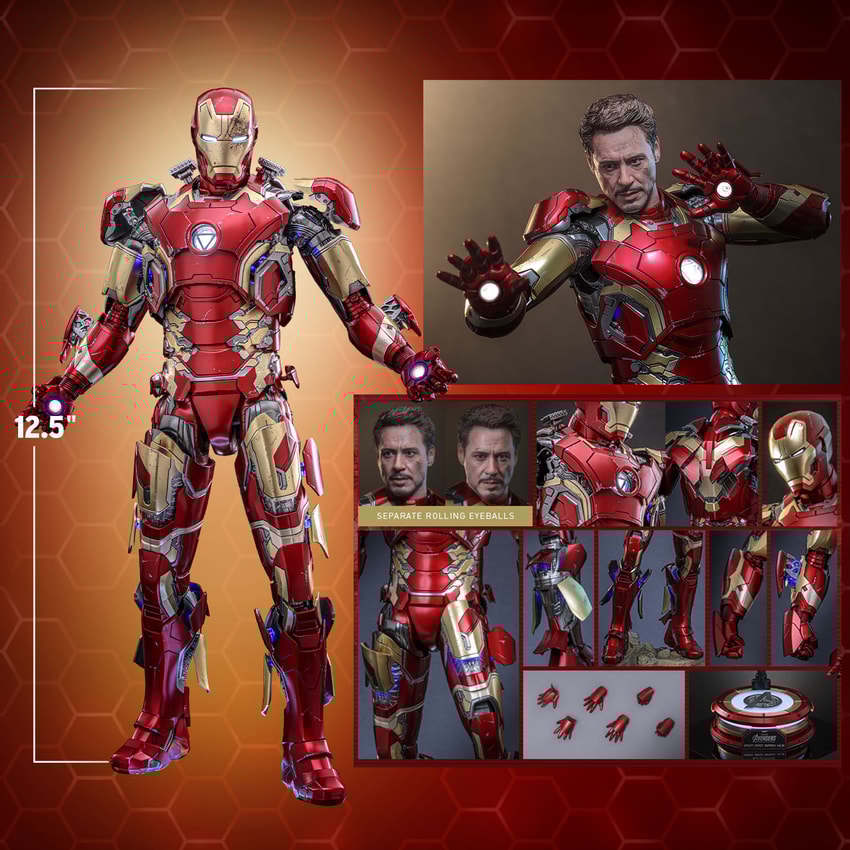 Iron Man Mark XLIII (2.0) Sixth Scale Figure by Hot Toys