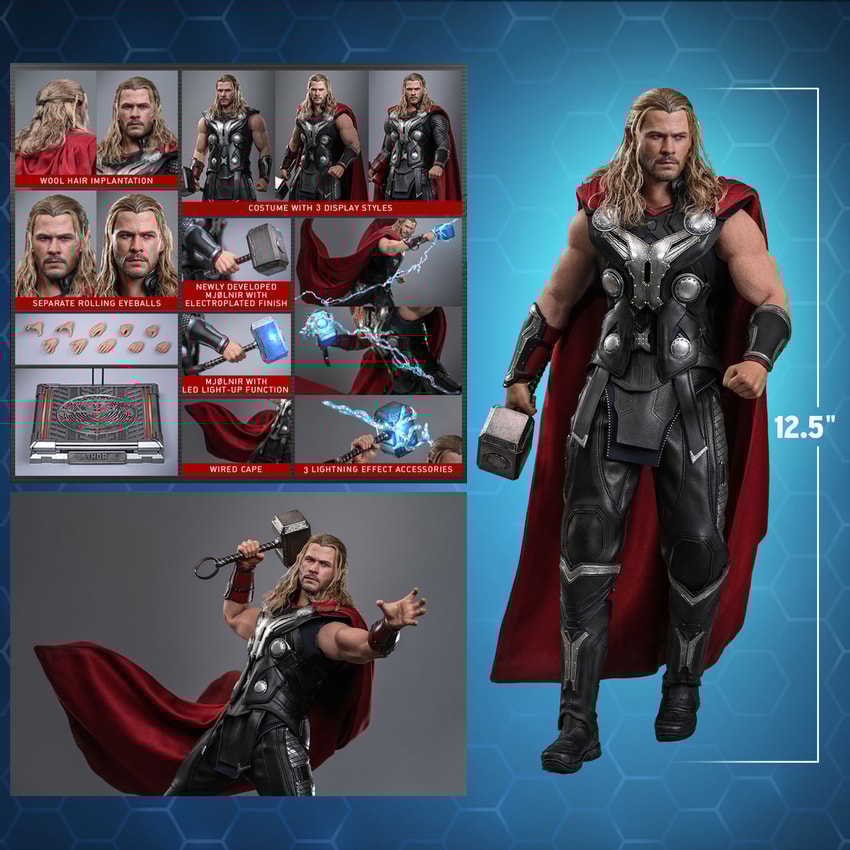 Thor (Artisan Edition) Sixth Scale Figure by Hot Toys | Sideshow