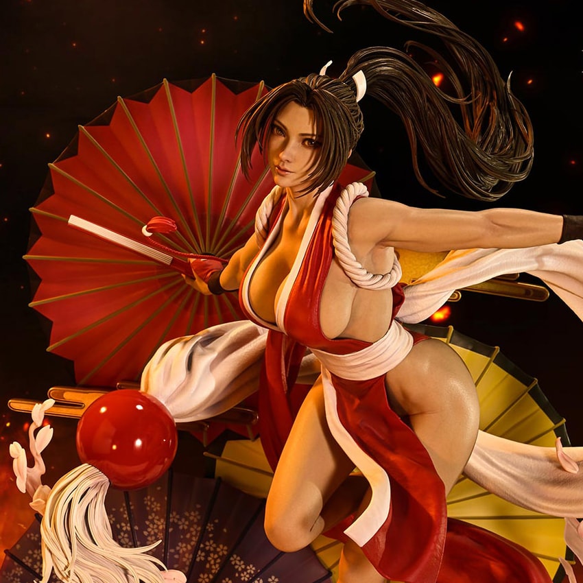 The King of Fighters Mai Shiranui (Ultimate Version) Quarter Scale Statue - Prototype Shown View 1
