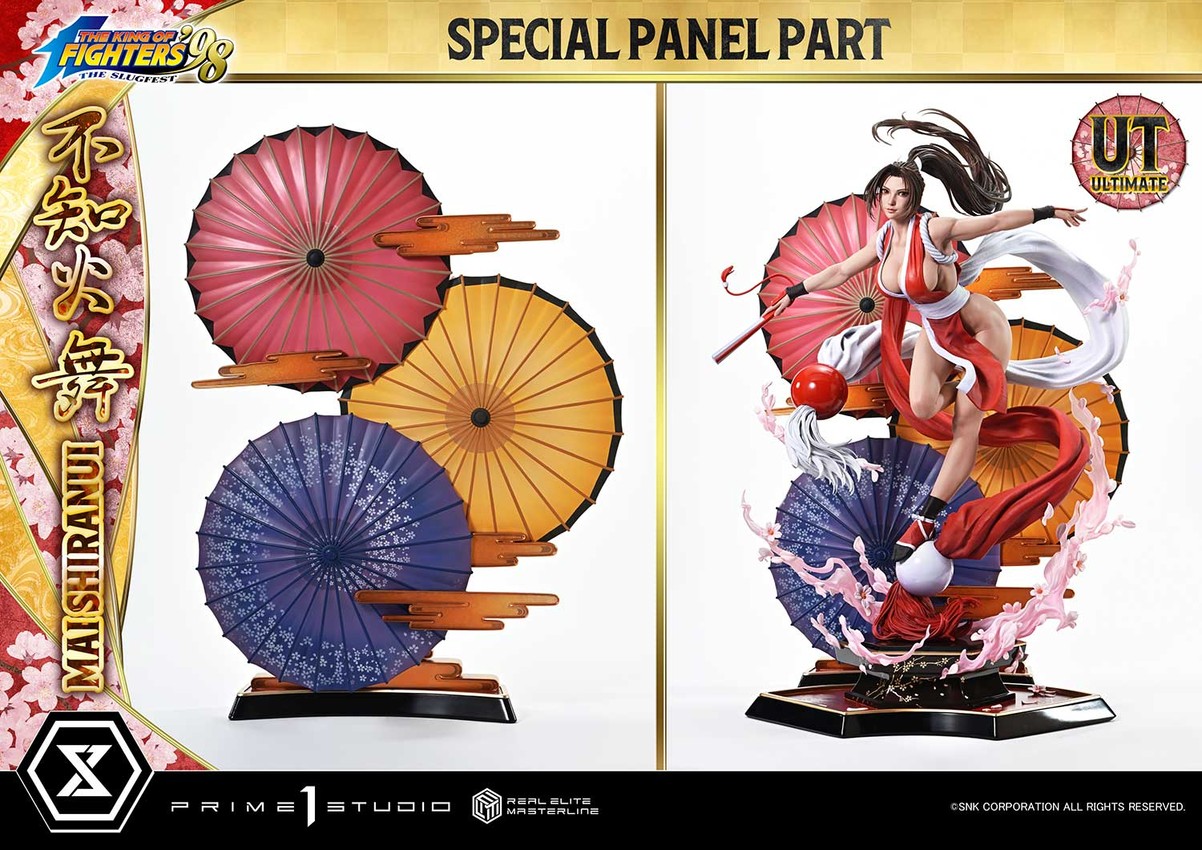 The King of Fighters Mai Shiranui (Ultimate Version) Quarter Scale Statue - Prototype Shown View 6
