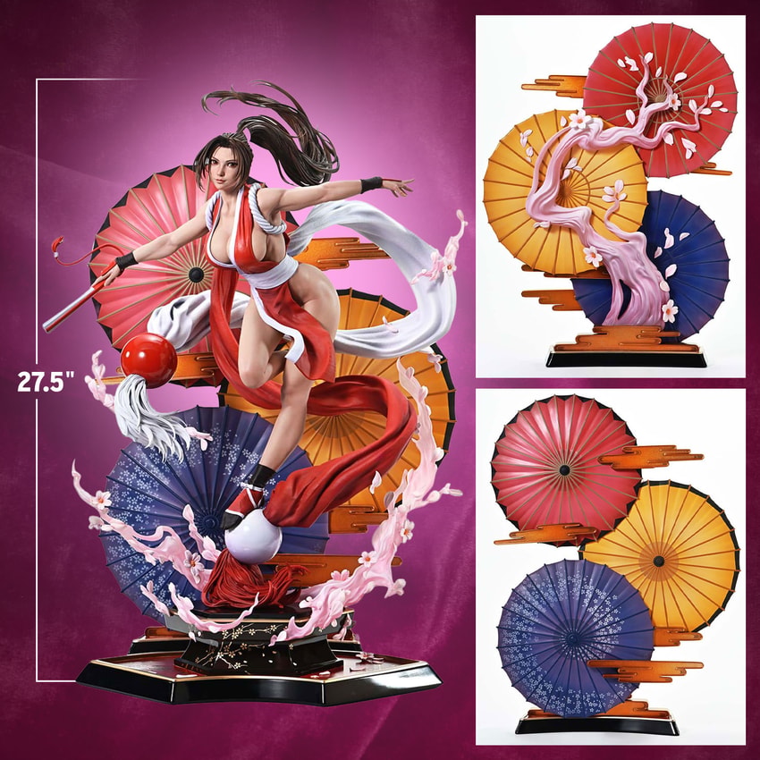The King of Fighters Mai Shiranui (Ultimate Version) Quarter Scale Statue - Prototype Shown View 2